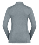 E.L.T Funktions-Zip-Shirt Milano in silberblau
