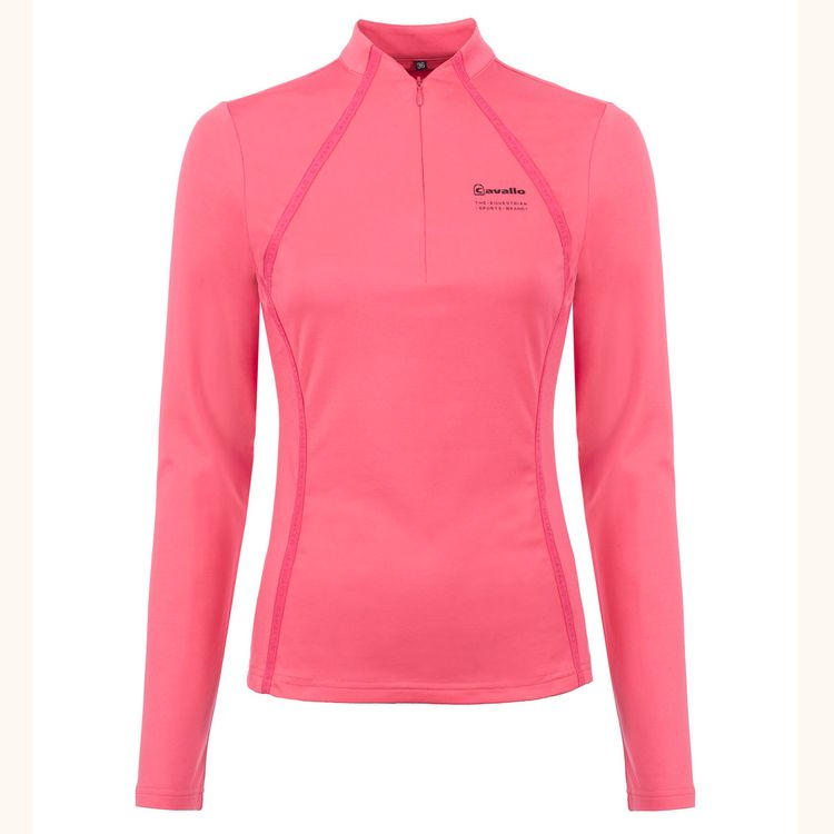CAVALREYNA Halfzip-Shirt in blush von Cavallo