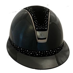 Samshield Miss Shield 2.0 Glossy black- Top + FB Night Pearls black, Trim + Top chrome black