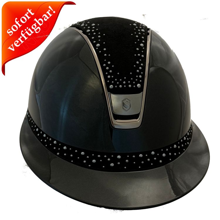 Samshield Miss Shield 2.0 Glossy black- Top + FB Night Pearls black, Trim + Top chrome black