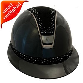Samshield Miss Shield 2.0 Glossy black- Top + FB Night Pearls black, Trim + Top chrome black
