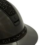 Samshield Miss Shield 2.0 Glossy black -  Top + FB Crystal bloom black, Trim + Blason chome black 