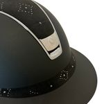 Samshield Miss Shield 2.0 Shadowmatt black -  Top + FB Spring Flower black, Trim + Blason chome black 