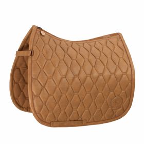 Eskadron Platinum Schabracke Metallic Faux Leather in Cognic, Gr. PonyDressur