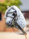 LeMieux Hobby Horse Double Bridle in schwarz