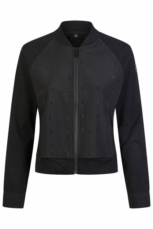 Pikeur Knit Hybrid Blouson Selection in black