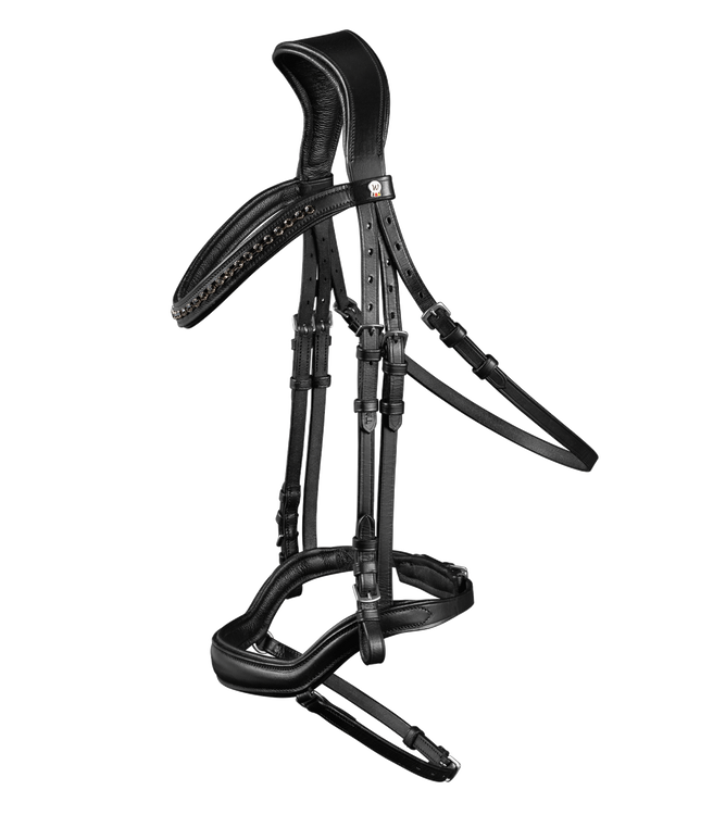 Waldhausen X-Line Trensenzaum schwarz New Shape II