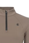 CAVALBRIA Damen Halfzip Langarmshirt in mocha latte von Cavallo