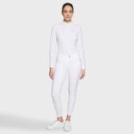 Samshield Reithose Diana white with Crystal Fabric Swarovski Elements white