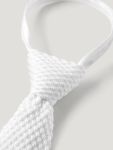 Tommy Hilfiger Adam Strick-Krawatte mit Reißverschluss OPTIC WHITE, onesize