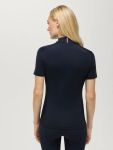 Tommy Hilfiger Palma 1/4 Zip Training Shirt Damen DESERT SKY