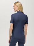 Tommy Hilfiger Palma 1/4 Zip Training Shirt Damen FADED INDIGO