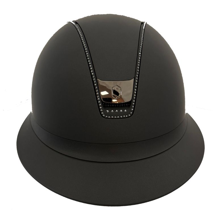 Samshield Miss Shield 2.0 Shadowmatt black, Trim black matt 300 + 5 Swarovski Elements + Blason Chrome black