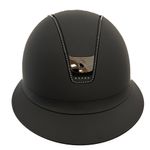 Samshield Miss Shield 2.0 Shadowmatt black, Trim black matt 300 + 5 Swarovski Elements + Blason Chrome black