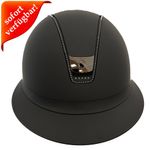Samshield Miss Shield 2.0 Shadowmatt black, Trim black matt 300 + 5 Swarovski Elements + Blason Chrome black