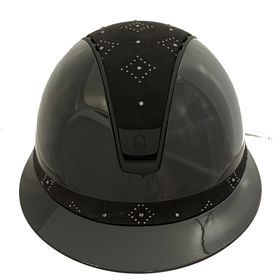 Samshield Miss Shield 2.0 Glossy black, Top & FB Celestial black, Trim & Blason black matt 