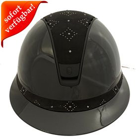 Samshield Miss Shield 2.0 Glossy black, Top & FB Celestial black, Trim & Blason black matt 
