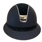 Samshield Miss Shield 2.0 Shadwon matt blue, Top & FB Celestial blue , Trim & Blason chrome