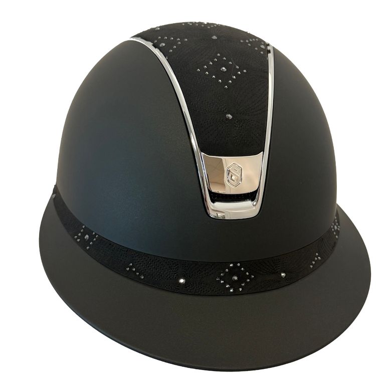 Samshield Miss Shield 2.0 Shadwon matt black, Top & FB Celestial black, Trim & Blason chrome