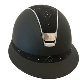Samshield Miss Shield 2.0 Shadwon matt black, Top & FB Celestial black, Trim & Blason chrome 
