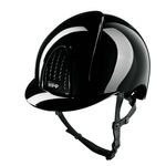KEP Reithelm Nova Smart Polish in black mit Kinnriemen black