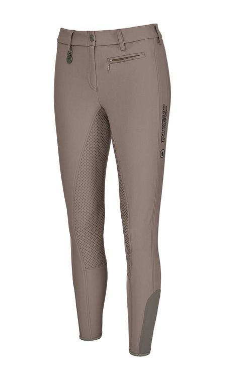 Pikeur Damen Sommer Reithose Lucinda Grip in walnuss, Gr. 38