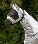 Waldhausen Ekzemer-Fliegenmaske in silbergrau