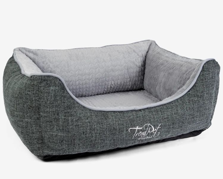 TrendPet orthopädisches Hundebett in grau