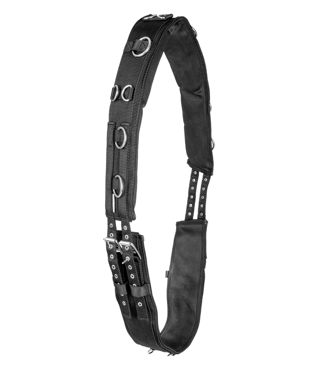 Waldhausen Longiergurt Supersoft in schwarz 