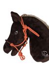 HKM Hobby Horse Knotenhalfter in orange