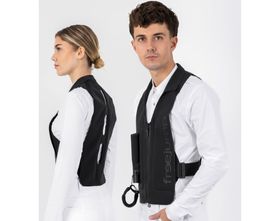 Freejump Damen Airbagweste Plume in schwarz