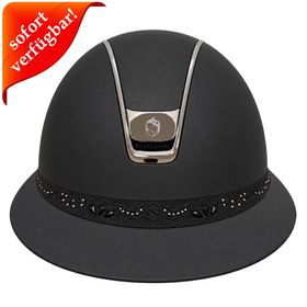 Samshield Miss Shield 2.0 Shadowmatt black, FB Crystal bloom black, Trim + Blason chome black 