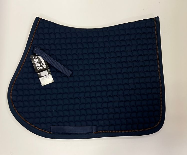 ESKADRON Cotton Schabracke navy , einer Kordel in braun