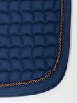 ESKADRON Cotton Schabracke navy , einer Kordel in braun