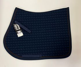 ESKADRON Cotton Schabracke navy , einer Kordel in braun