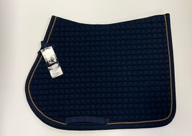 ESKADRON Cotton Schabracke navy , einer Kordel in mocca