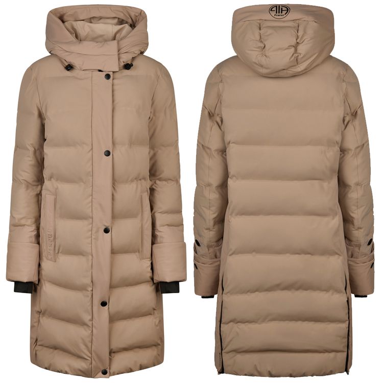  Pikeur FLEXQUILT RAINCOAT Stepp-Reitmantel in mocha cream
