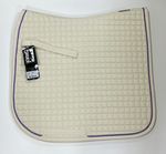 ESKADRON Cotton Schabracke creme, einer Kordel in lavendel