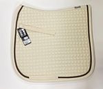 ESKADRON Cotton Schabracke creme, 2fach Kordel choco, mocca