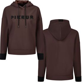  Pikeur PLUSHLUXE HOODY Funktionssweater in chocolate brown