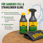 Effol 7 tlg Erstausstattungset - Shampoo SuperStarShine Huföl Maulbutter ..