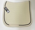 ESKADRON Cotton Schabracke creme, 2fach Kordel choco, anthracite