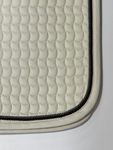 ESKADRON Cotton Schabracke creme, 2fach Kordel choco, anthracite