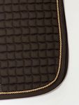 ESKADRON Cotton Schabracke choco, einer Kordel in gold