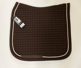 Neu ESKADRON Cotton Schabracke choco, 3fach Kordel  dark navy, coffee, creme