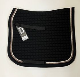 ESKADRON Cotton Schabracke black, 3fach Kordel coffee, anthracite, creme