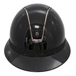 Samshield Miss Shield 2.0 Glossy black, FB + Blason Crystal Fabric black, Trim Chrome black