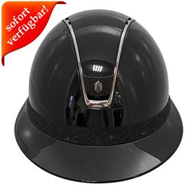 Samshield Miss Shield 2.0 Glossy black, FB + Blason Crystal Fabric black, Trim Chrome black