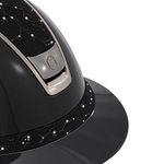 Samshield Miss Shield 2.0 Glossy black, FB + Top Floral black, Trim + Blason Chrome black