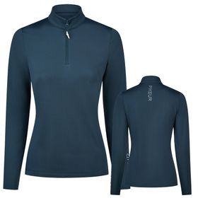Pikeur Zip Shirt Funktions-Zip-Shirt in pine green